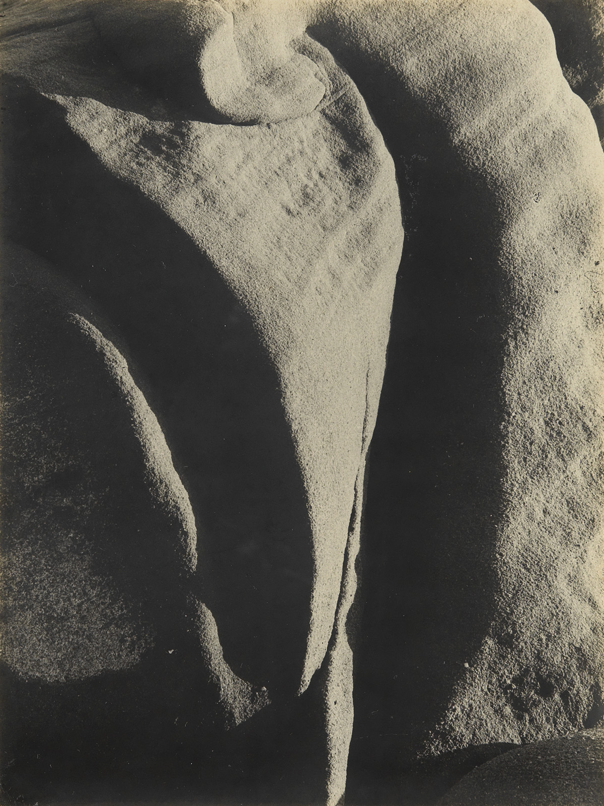 BRETT WESTON (1911-1993) Abstraction of rocks.